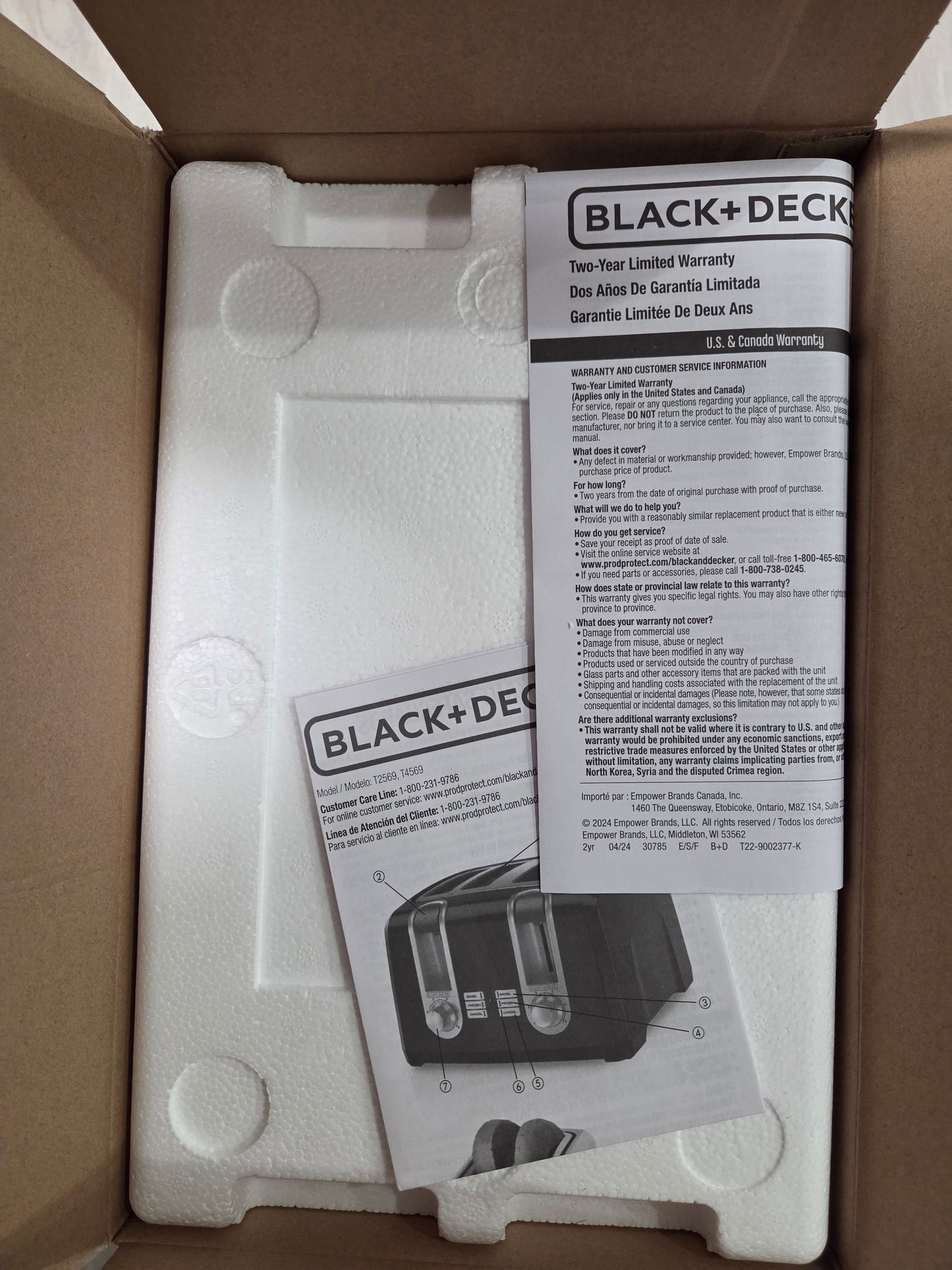 Black & Decker T2569B Toaster