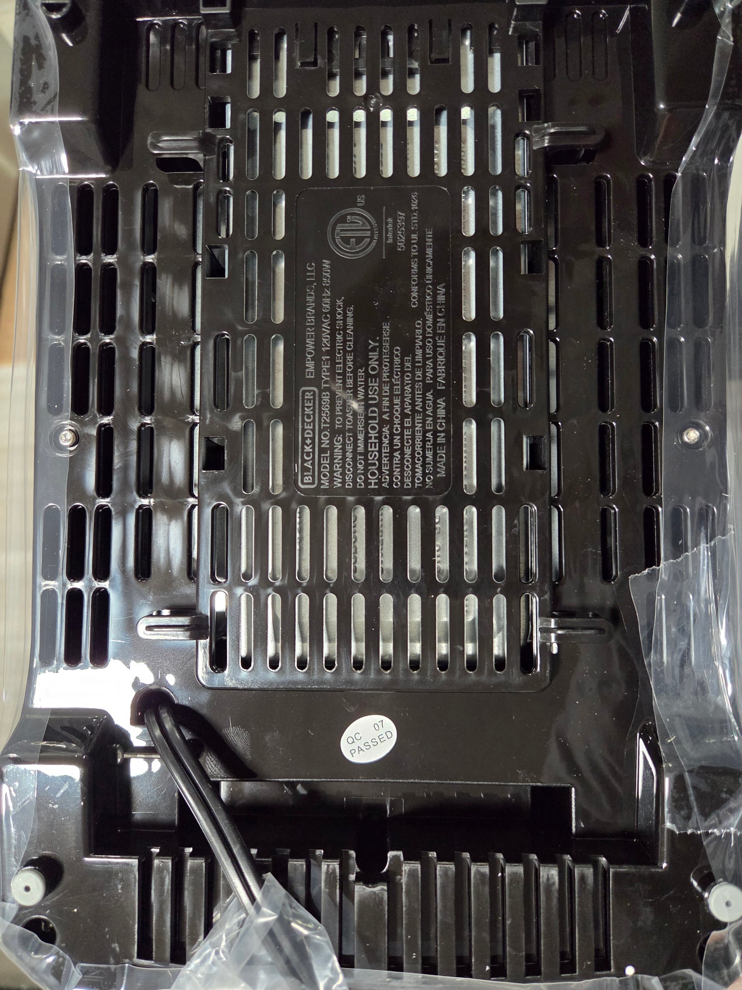 Black & Decker T2569B Toaster