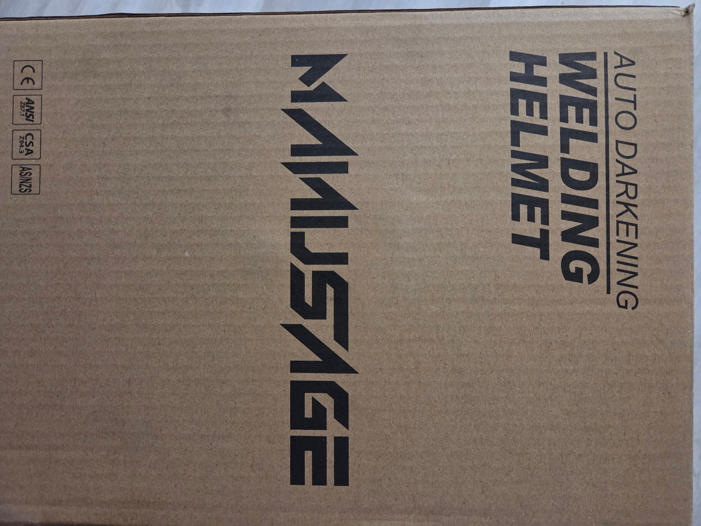 Welding Helmet Solar Powered Auto Darkening, Wide Shade 9-13 TIG MIG ARC Hood