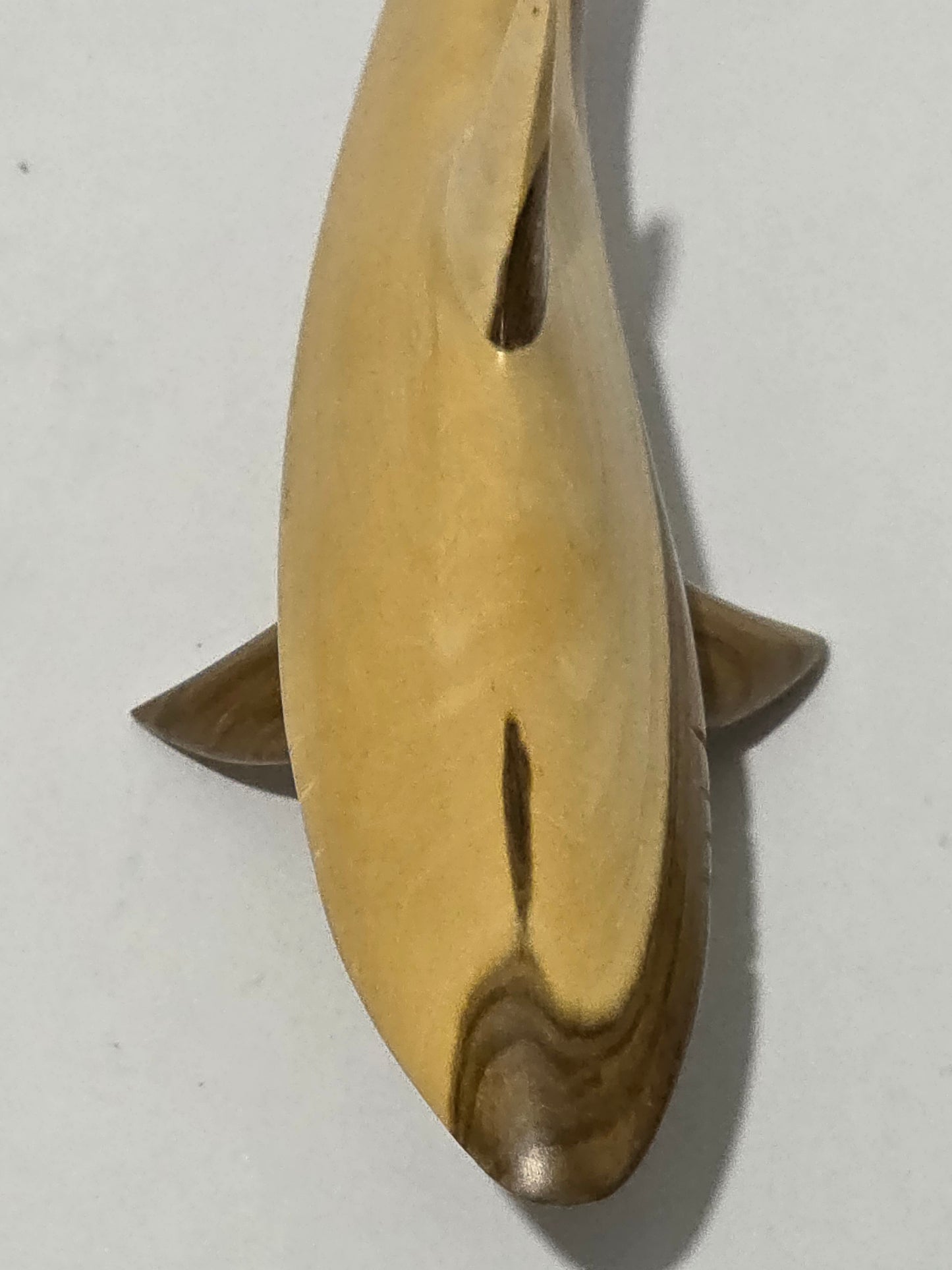 Set of 2 Wooden Shark Figurines