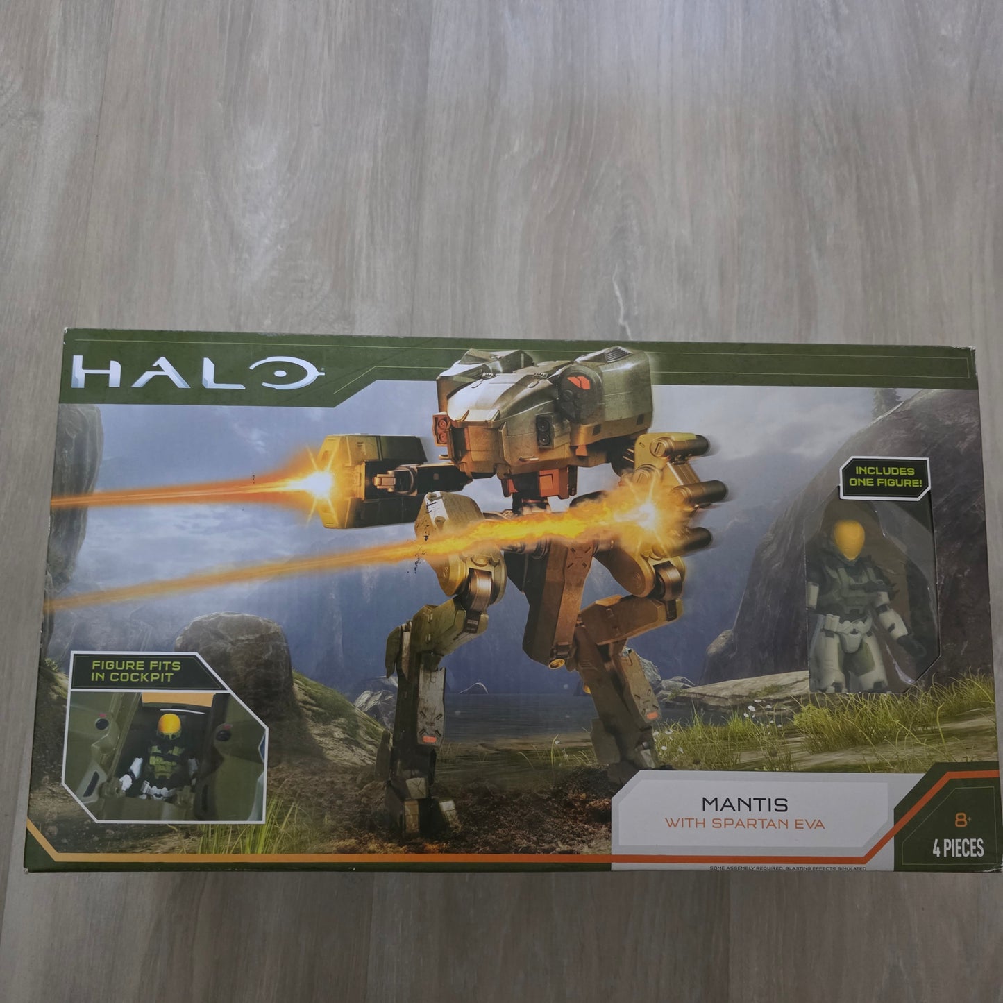 Halo Infinite Mantis with Spartan EVA Figure – New Sealed